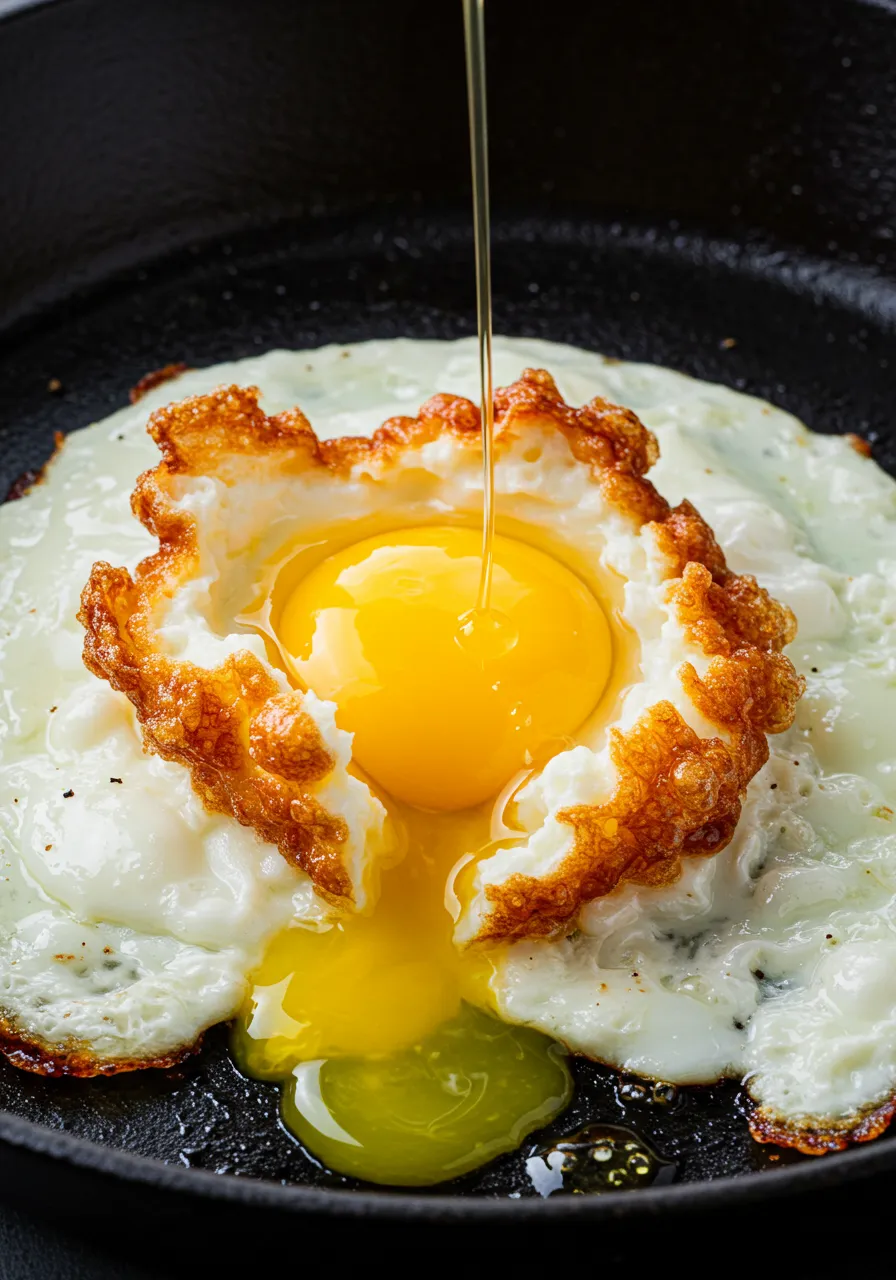 Skillet Egg Burst - tertiary view